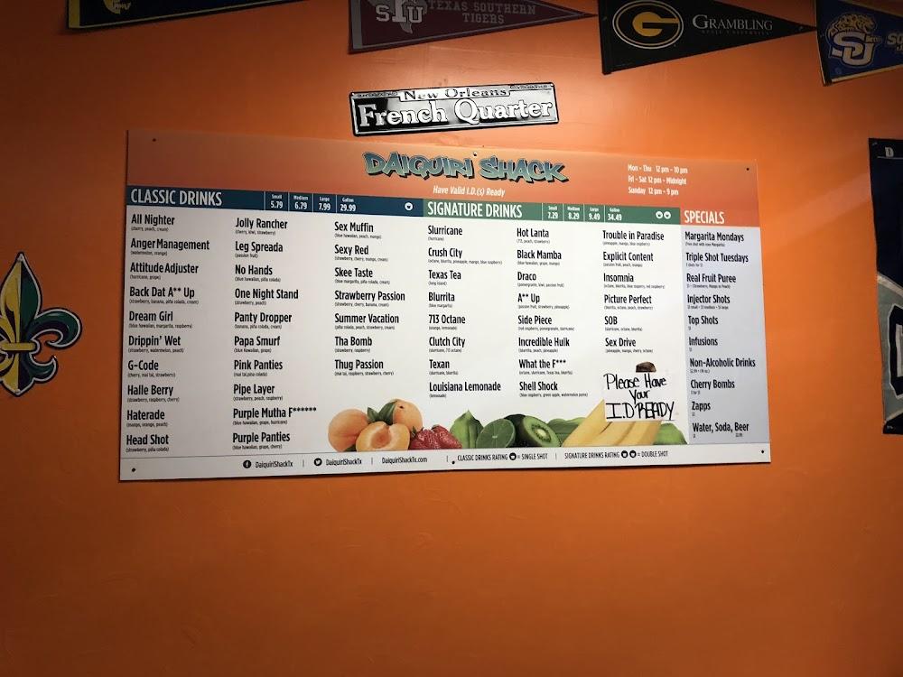 Daiquiri Explosion Bar and Grill Menu image 4
